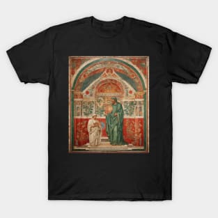 SAn Vitale And Byzantine Mosaics Italy Vintage Tourism Travel Poster T-Shirt